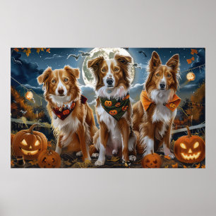 Poster Halloween Éffrayant en Nouvelle-Écosse