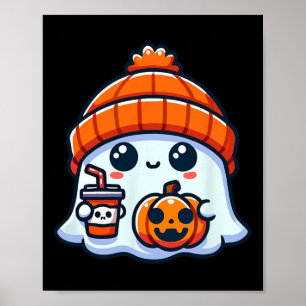 Poster Halloween éffrayant Ghost Mens