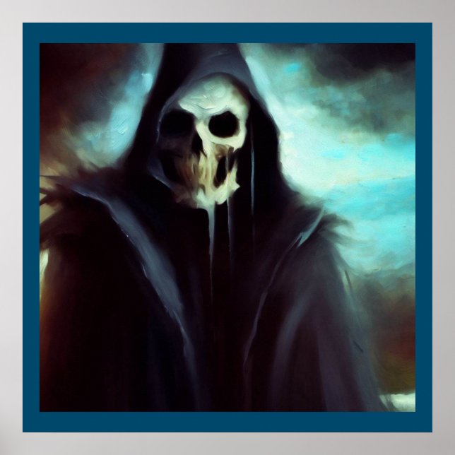 Poster Halloween - Faucheuse 3 (Devant)