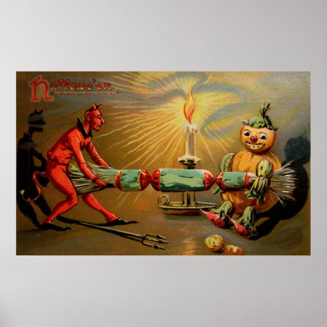 Poster Halloween Firecracker (Devant)