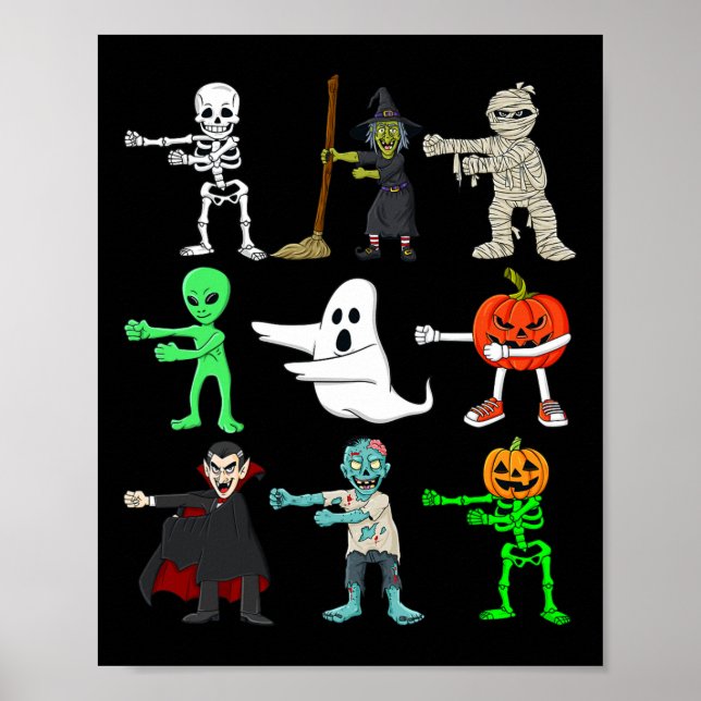 Poster Halloween Floss (Devant)
