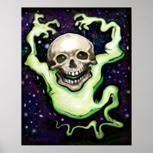 Poster Halloween Ghost