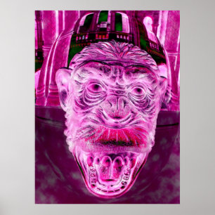 Poster Halloween ghost