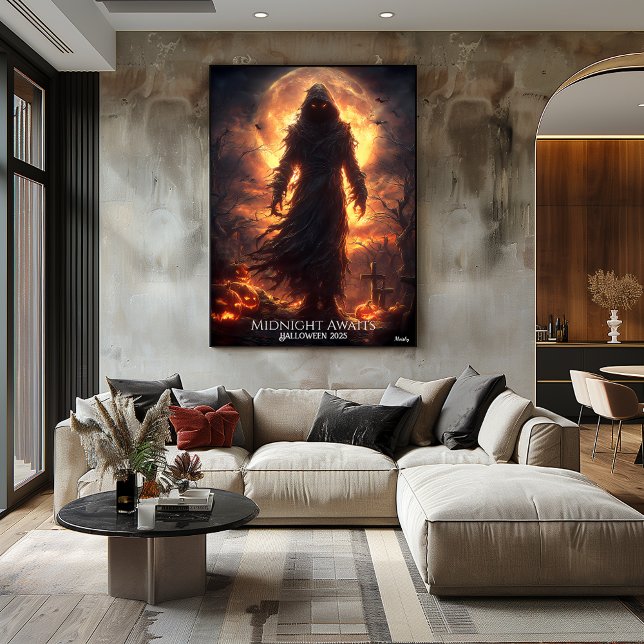 Poster Halloween Grim Hollow Watcher (Créateur téléchargé)