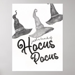 Poster Halloween hocus pocus sorcières