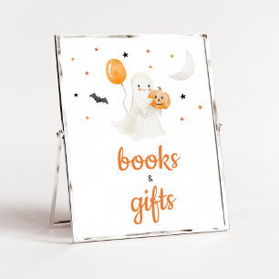 Poster Halloween Little Boo Baby showers Livres et Cadeau