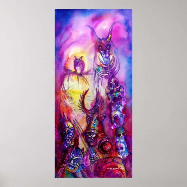 Poster HALLOWEEN MONSTERS / ORK WAR Imaginaire (Devant)