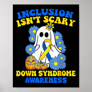 Poster Halloween n'est pas effrayant Ghost Syndrome de Do