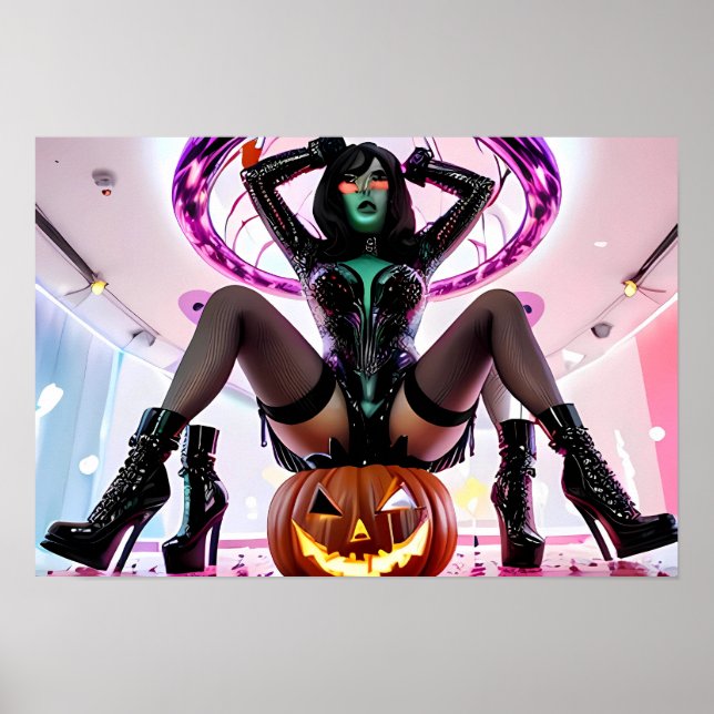 Poster Halloween Night Lifer (Devant)