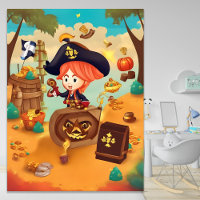 Halloween pirate trésor chasse AI Générique
