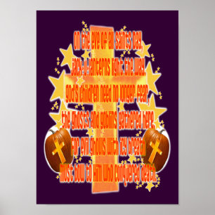 Poster Halloween pour les chrétiens (Poème)