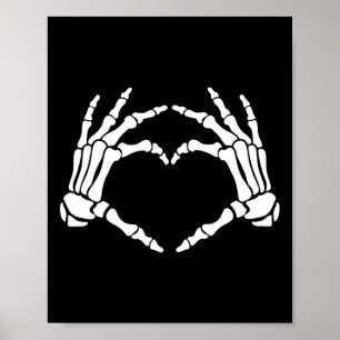Poster Halloween Pour Les Femmes Skeleton Femmes Hallowee