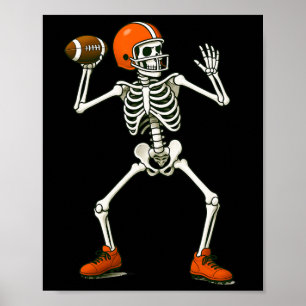 Poster Halloween Squelette Vendre Costume Drôle Hommes Ga