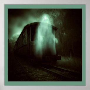 Poster Halloween - Train hanté 2