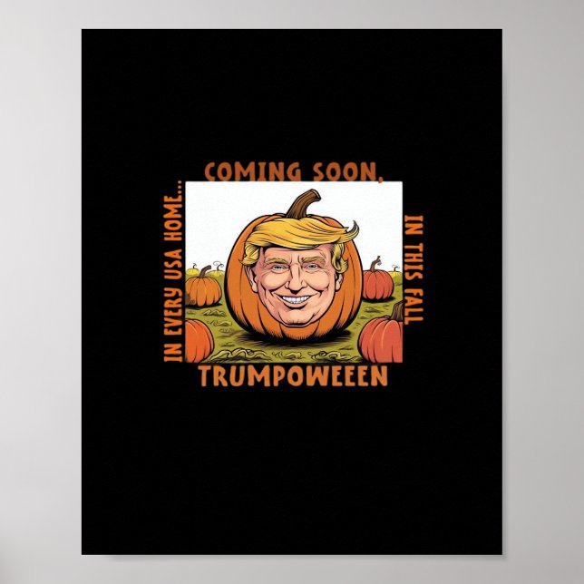 Poster Halloween - Trumpkin Election Classic (Devant)
