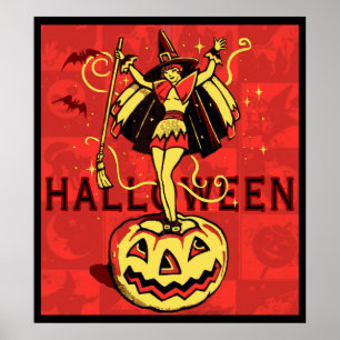 Poster Halloween (vintage)