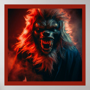 Poster Halloween - Werewolf 4