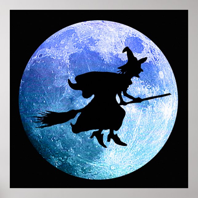 Poster Halloween Witch (Devant)