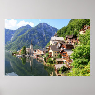 Poster Hallstatt, Austria