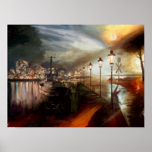 Poster Hallucination de Street Lamp