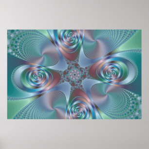 Poster Halo - fractale