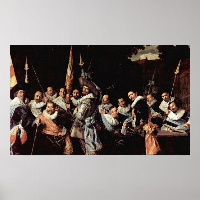 Poster Hals - Saint Adrien Archers 1633 (Devant)