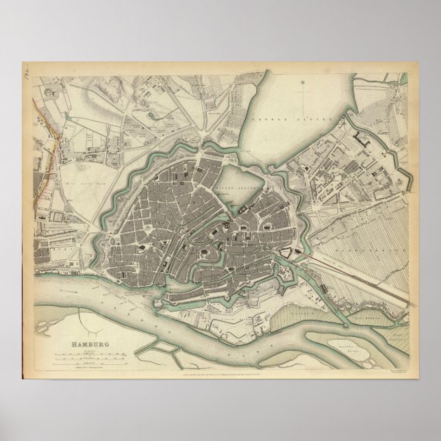Poster Hambourg (Devant)