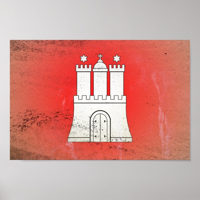 Poster Hambourg (Devant)