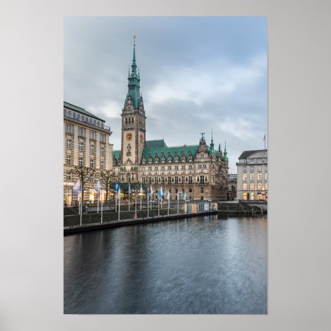 Poster Hambourg Allemagne (Devant)