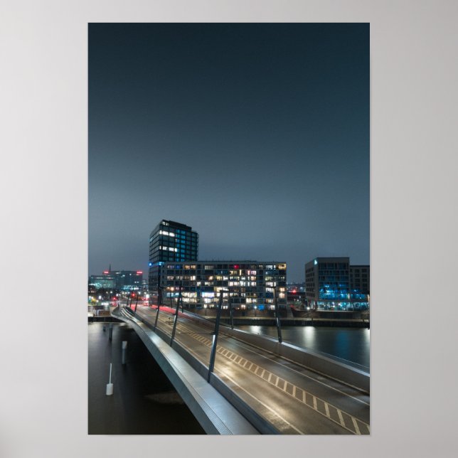 Poster Hambourg Allemagne (Devant)