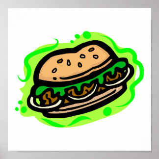 Poster Hamburger