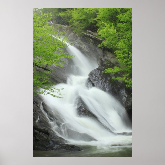 Poster Hamilton Falls Green Mountains Vermont (Devant)