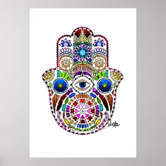 Poster Hamsa (Devant)