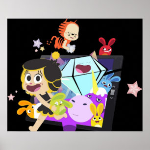 Poster Hanazuki plein de trésors