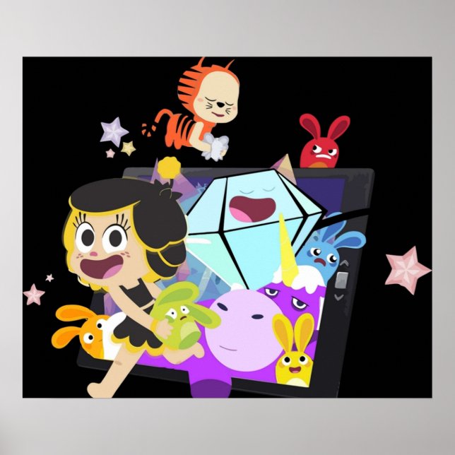 Poster Hanazuki plein de trésors (Devant)