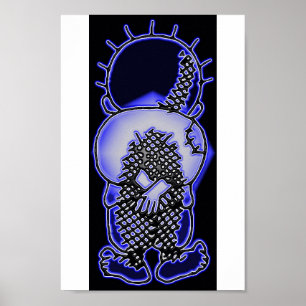 Poster Handalah au néon