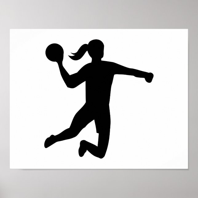 Poster Handball féminin (Devant)