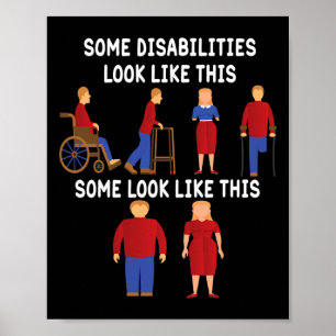 Poster Handicap invisible et sensibilisation à la santé m