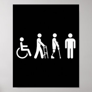 Poster Handicap Pride Mois Avocat Don Différent Abi