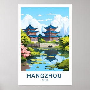 Poster Hangzhou Chine Imprimer