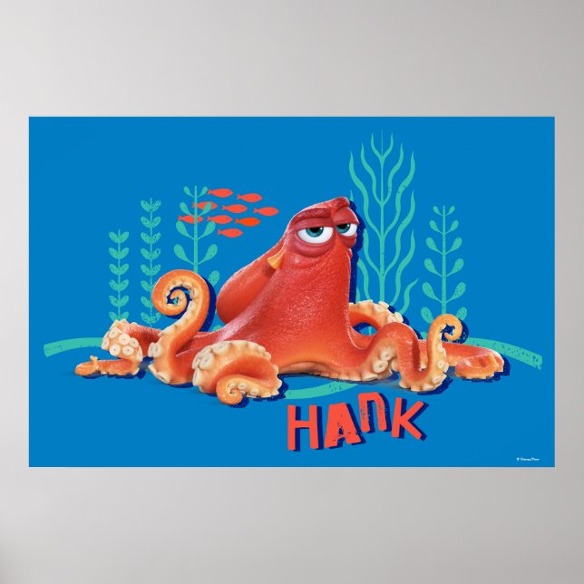 Poster Hank | Amusement sous la mer (Devant)