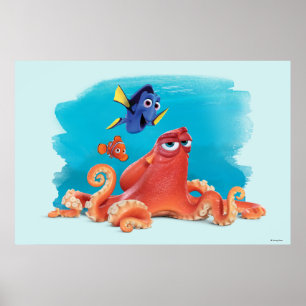Poster Hank, Dory et Nemo