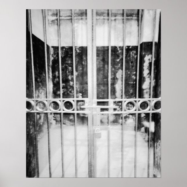 Poster Hanoi Vietnam, Hanoi Hilton Prison Detail de cellu (Devant)