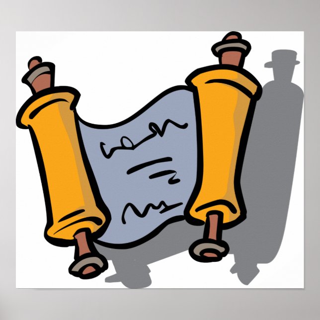 Poster Hanoukka Scroll (Devant)