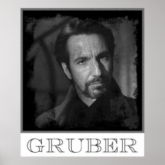 Poster Hans Gruber