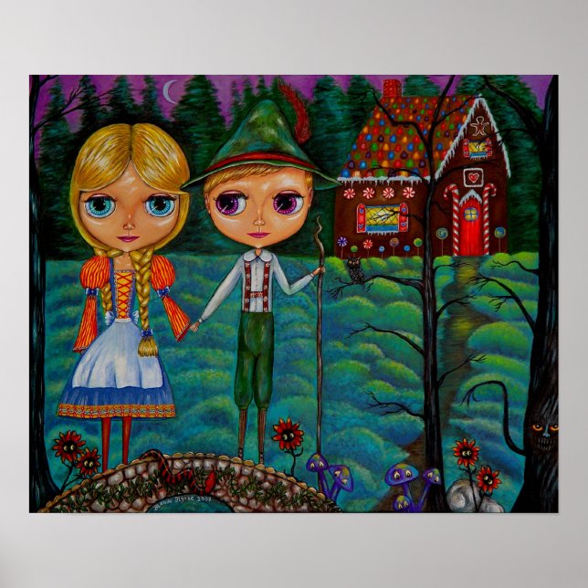 Poster Hansel et Gretel Blythe Dolls (Devant)
