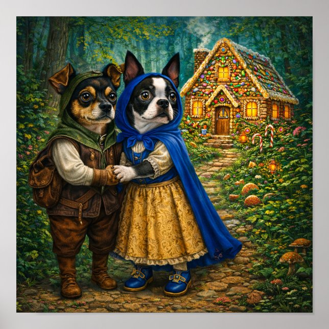 Poster "Hansel & Gretel" (Devant)