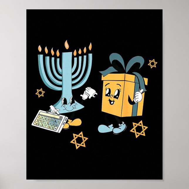 Poster Hanukkah Aac Speech Therast Slp Communication Acce (Devant)
