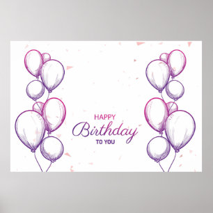 Poster Happy Birthday to You