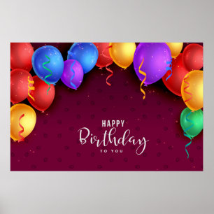 Poster Happy Birthday to You